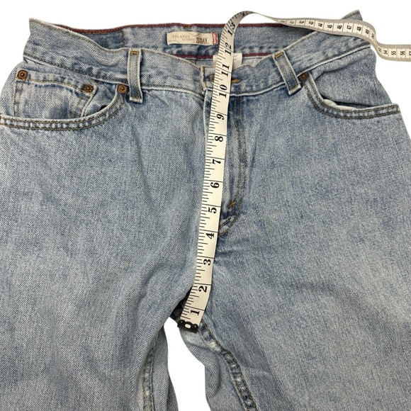 VTG Levis 550 Womens Jeans Relaxed Fit Tapered Leg Sz 10 S High Rise Classic - Picture 8 of 10